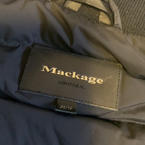 Mackage Black Puffer Jacket - Women’s Size XS - Picture 7 of 9